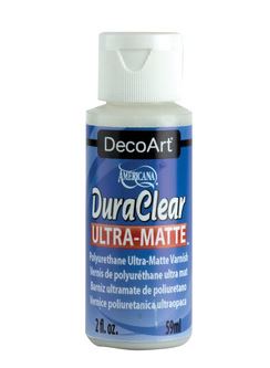 לכה שקופה - Americana Dura Clear Ultra Matte Varnish